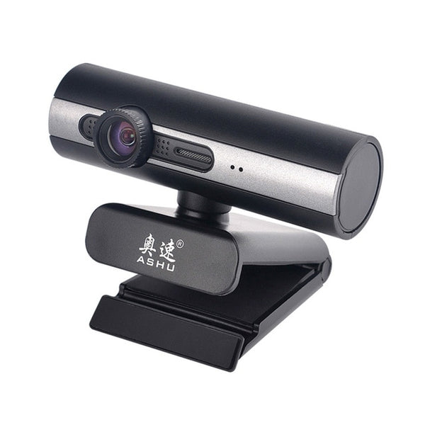 ASHU Webcam Full HD 1080P USB 2.0 Web Digital Camera Built-in Microphone Clip-on 2.0 Megapixel CMOS Camera Web Cam