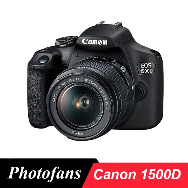 Canon 1500D / Rebel T7 DSLR Camera with 18-55mm Lens -24MP - Video -WiFi canon camera