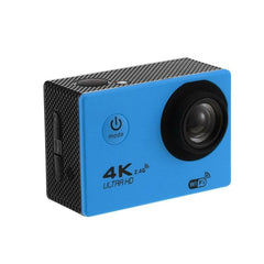 Hot AMS-4K Wifi Action Camera 1080P Hd 16Mp Helmet Cam Waterproof Dv Remote Control Sports Video Dvr Blue