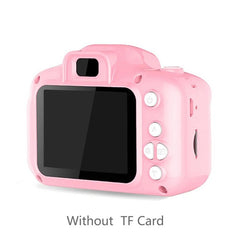 2 Inch HD Screen Chargable Digital Mini Camera Kids Cartoon Cute Camera Toys Outdoor Photography Props for Child Birthday Gift