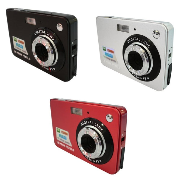 DC530 2.7'' TFT LCD HD 720P 18MP Digital Video Camera Camcorder with 8X Digital Zoom Anti-shake 5MP CMOS Sensor