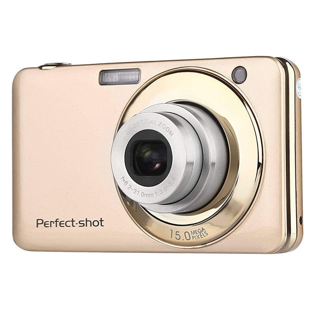 24MP Gifts Photo Video Record Anti-shake Digital Camera High Definition Lithium Battery Portable Colorful Kids Optical Zoom