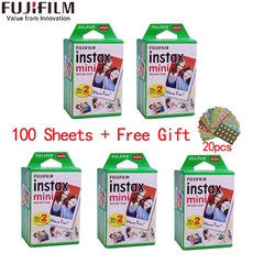 10-200 sheets Fujifilm instax mini 9 film white Edge 3 Inch wide film for Instant Camera mini 8 7s 25 50s 90 Photo paper