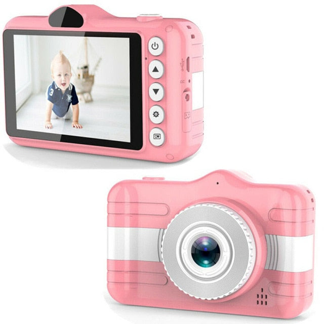 3.5 inch Kids Digital Camera FULL HD 1080P 32GB Memory Card Long standby Child Video Camcorder Easy operation design