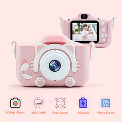 Kids Mini Digital Cameras 1080P Children Video Camera Gifts Toys For Child Baby 2.0 Inch HD Kinder Photo Photography Camcorder