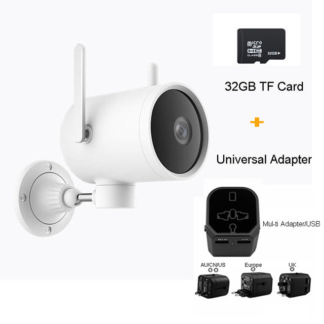 New Xiaomi IP Outdoor Camera Smart HD Wifi Cam 1080P PTZ webcam IP66 AI H.265 Night Vision Dual Antenna Signal Mihome APP