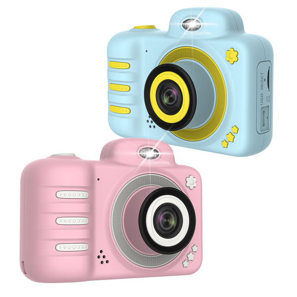 2019 Newly C3  Kids Camera 1080P HD Mini Rechargeable Children Digital Front Rear Selfie Camera Child Camcorder  LCD Screen gift