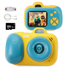 Beiens Kids Camera Toys Baby Cool Digital Photo Camera Children Educational Toy 12 Languages 32G Supported Birthday Gifts