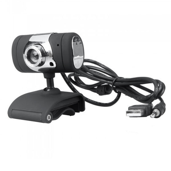 High Quality HD Webcam Camera USB 2.0 50.0M Web Cam With CD Driver Microphone MIC For Computer PC Laptop A847 Black