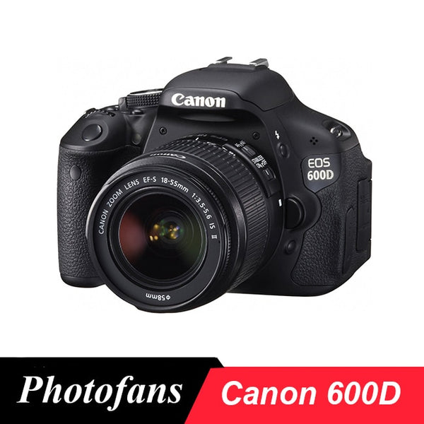 Canon 600D Rebel T3i Dslr Digital Camera with 18-55mm lens -18MP -3.0" View Vari-Angle LCD -1080p Video