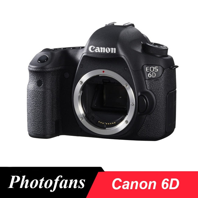 Canon 6D Full Frame DSLR Camera -20.2MP - Video - Wi-Fi (Body only,Brand New)
