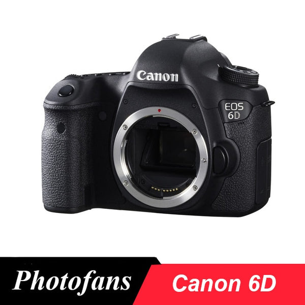 Canon 6D Full Frame DSLR Camera -20.2MP - Video - Wi-Fi (Body only,Brand New)