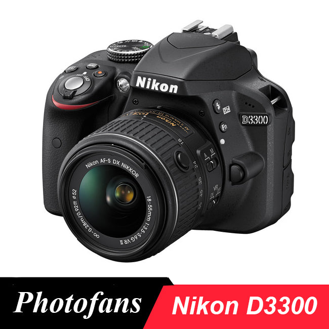 Nikon  D3300 DSLR Camera with 18-55mm Lens -24.2MP -Video (Brand New)