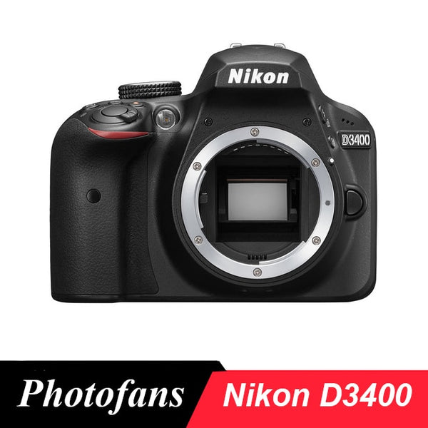 Nikon  D3400 DSLR Camera  -24.2MP  -Video -Bluetooth  (Brand New)